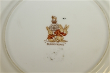 The Country Club of Florida Pickard Plate with Royal Doulton Bunnykins Plate
