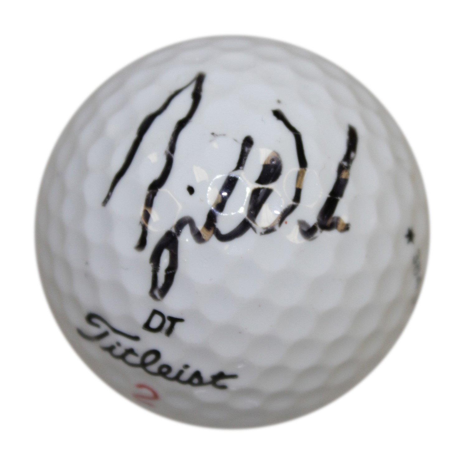 Collection Tiger Woods Titleist - 7 Balles De Tournoi Pro V1/V1X, Signées, RARE