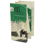 Tony Lema, ChiChi, Casper, & others Signed 1965 US Open at Bellerive Guide JSA ALOA 