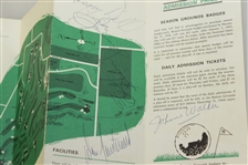 Tony Lema, ChiChi, Casper, & others Signed 1965 US Open at Bellerive Guide JSA ALOA 