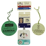 Five Misc. Ryder Cup Matches Badges - 1983, 1985, 1989, 1991, & 2004