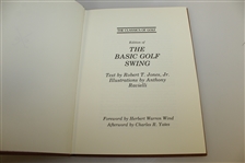 'The Basic Golf Swing' by Robert T. (Bobby) Jones - Illustrated by Anthony Ravielli
