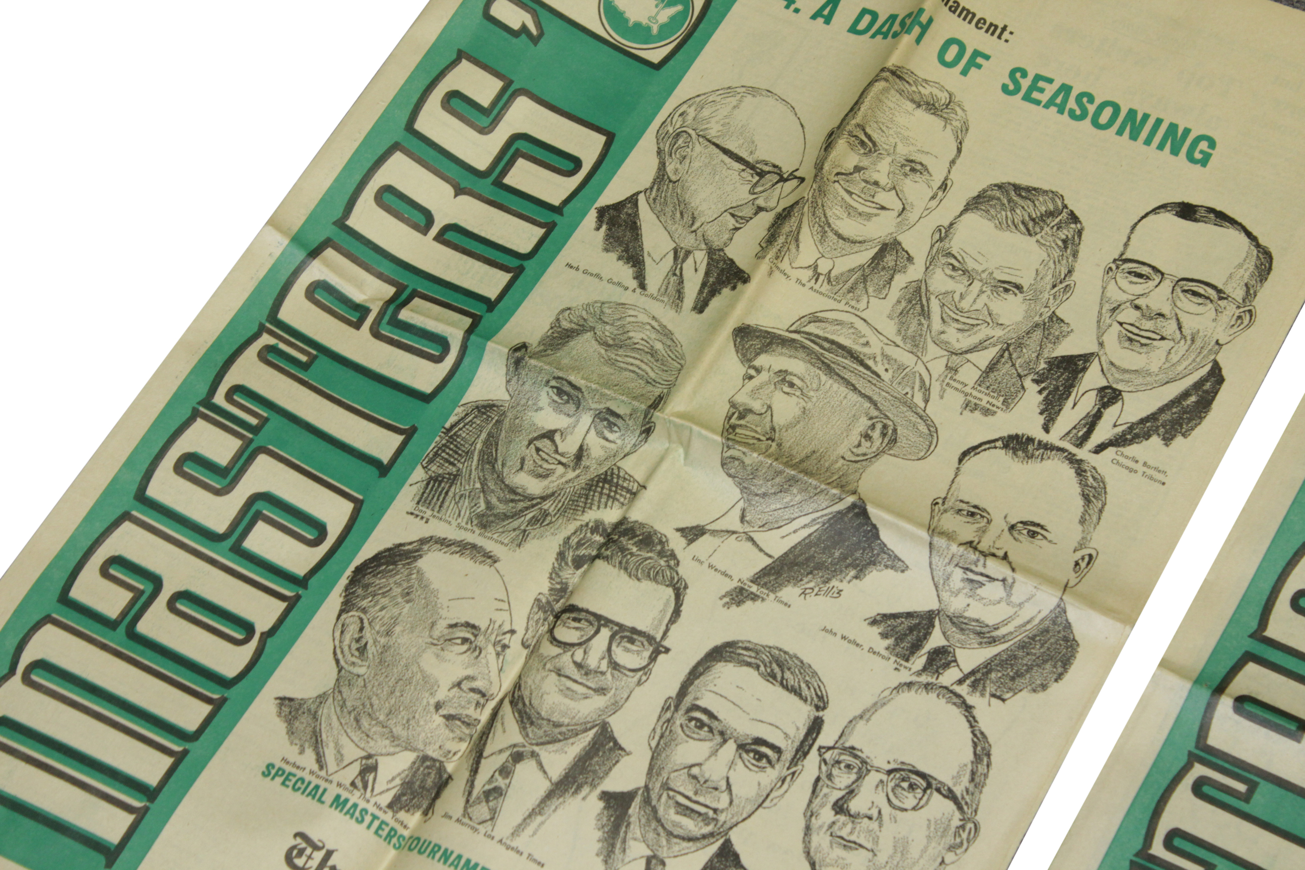 Lot Detail Four 1967 Augusta Chronicle Augusta Herald Special Masters