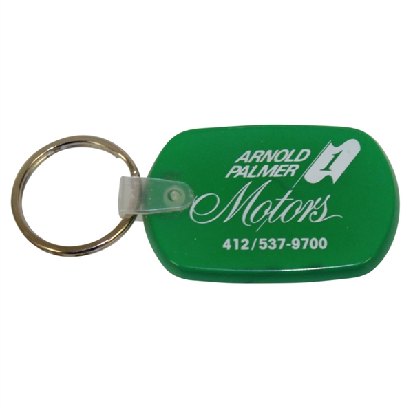 Arnold Palmer Motors with #1 Flagstick Logo Keychain
