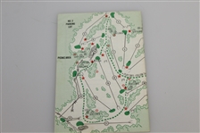 1968 Masters Tournament Spectator Guide - Bob Goalby Winner
