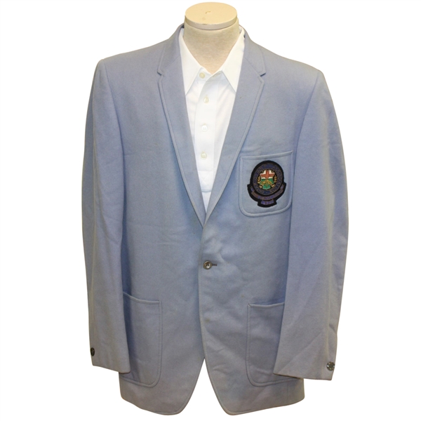 Bill Campbells 1967 Ontario Amateur Champion Blue Blazer - Ontario Golf Association