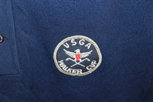 Bill Campbell's USGA Walker Cup Two Blue Undated Sweaters