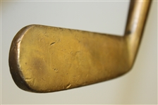 N.Y. S.G. Co. Hillside New York Brass Smooth Face Putter