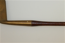 N.Y. S.G. Co. Hillside New York Brass Smooth Face Putter