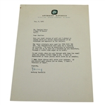 Anthony Ravielli Signed Letter to Charles Price - December 6, 1965 JSA ALOA