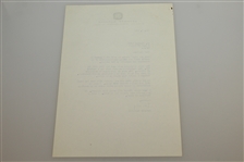 Anthony Ravielli Signed Letter to Charles Price - December 6, 1965 JSA ALOA