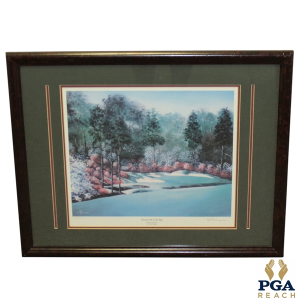 "13th Hole In Full Bloom" Augusta National Artist Proof Signed by Artist Bill Pendergrass