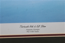 13th Hole In Full Bloom Augusta National Artist Proof Signed by Artist Bill Pendergrass