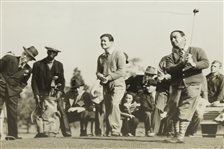 Byron Nelson & Gene Sarazen Circa 1930's At The Masters Photo By John G. Hemmer - Framed