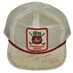 Vintage Jack Nicklaus Signed 1971 Hawaiian Open Trucker Hat JSA ALOA