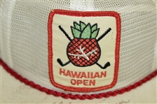 Vintage Jack Nicklaus Signed 1971 Hawaiian Open Trucker Hat JSA ALOA