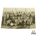 Horton Smiths 1928 1st Hawaiian Open Players Arrive at Honolulu Harbor Photo - November