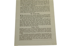 Three 'The Course of the Masters' Articles by Robert T. (Bobby) Jones, Jr. about Augusta National