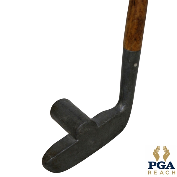 Vintage Center Shafter Dedly Pat. Appld Putter with Pipe Aiming Device