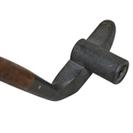 Vintage Center Shafter Dedly Pat. Appld Putter with Pipe Aiming Device