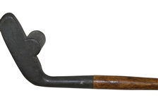 Vintage Center Shafter Dedly Pat. Appld Putter with Pipe Aiming Device