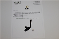 Vintage Center Shafter Dedly Pat. Appld Putter with Pipe Aiming Device