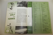 Arnold Palmer (Endorser) Signed 1959 Wilson Catalog Cover - Full Booklet JSA #Q49261