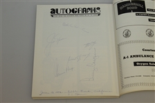 Jack Nicklaus, Player, Casper, & others Signed 1972 US Open Program JSA ALOA