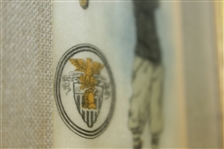 West Point, Brown, Wisconsin, & Annapolis Silks - Framed