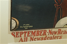 Ainslee's September 1899 Poster, Featuring Woman Golfer in Automobile, Mark Rutherford