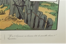 Rule XVII Perrier Golf Illustration By Charles Crombie - Circa 1905