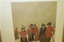 'Mixed Foursome' Print by A.I. Keller From Ladies Home Journal Cover - March 1900