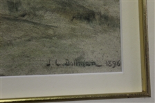 'Sabbath Breakers' Hand Tinted Print by JC Dollman