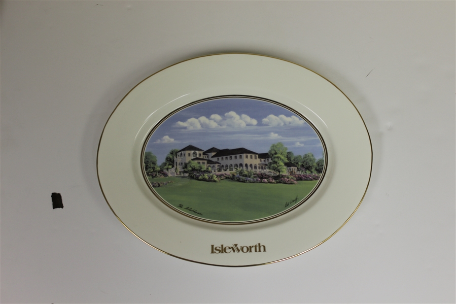 Isleworth Members Gift Porcelain Decorative Plate by Bill Waugh