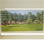 Augusta National Golf Club Ltd Ed 7/20 Bill Waugh Artist Enhanced Painting Canvas
