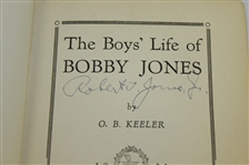 Robert T Jones Signed First Edition 1931 'The Boys' Life of Bobby Jones' by O.B. Keeler Book JSA ALOA