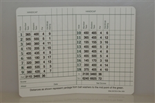 Tom Watson Signed Augusta National Golf Club Scorecard JSA ALOA
