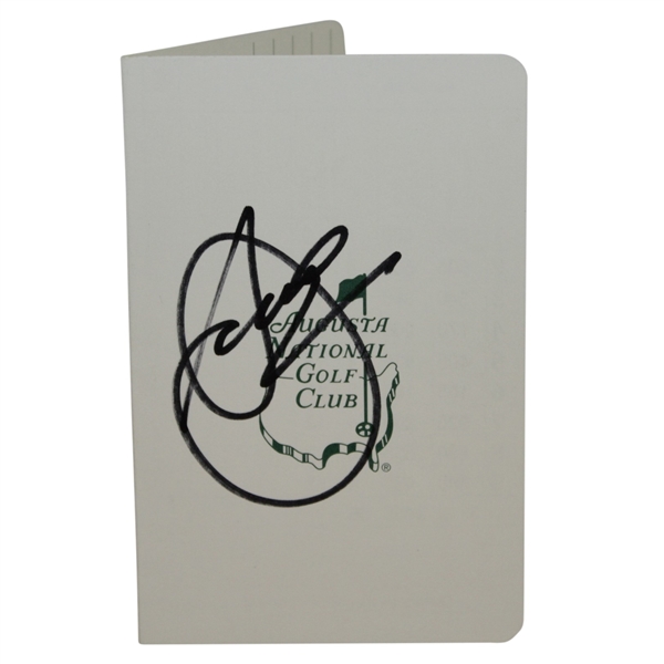 Seve Ballesteros Signed Augusta National Golf Club Scorecard JSA ALOA