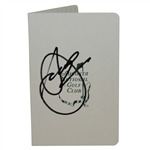 Seve Ballesteros Signed Augusta National Golf Club Scorecard JSA ALOA