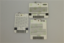2002, 2004, 2006 & 2010 Masters Tournament Series Badges - Phil Mickelson Victories