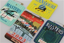 1987, 1989, 1992 & 2003 Masters Tournament Series Badges - Signed By Champ! JSA ALOA