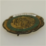 1931 US Open Championship at Inverness Contestant Badge - Billy Burke Winner	