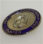 1990 Open Championship at St Andrews Contestants Badge - Nick Faldo Winner