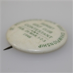 1946 St. Petersburg Open Contestants Badge - Ben Hogan Winner
