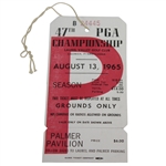 1965 PGA Championship at Laurel Valley Ticket - Dave Marr Winner