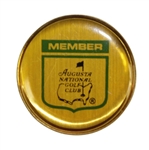 Vintage Augusta National Golf Club Members Round Pin
