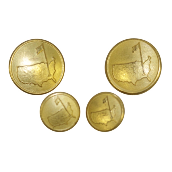 Augusta National Golf Club Members Waterbury Jacket Buttons - Set of Four 