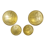 Augusta National Golf Club Members Waterbury Jacket Buttons - Set of Four 