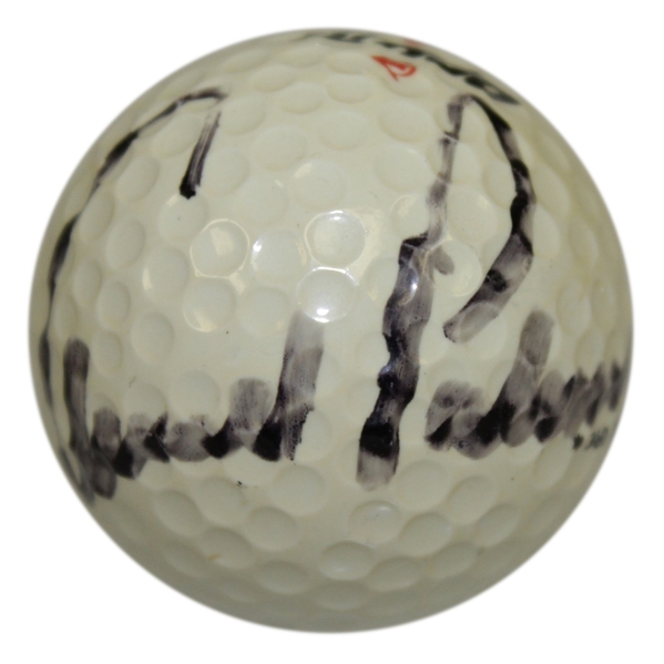 Arnold Palmer Signed Pinehurst Logo Ball JSA ALOA