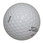 Tiger Woods Used Personal Titleist Ball